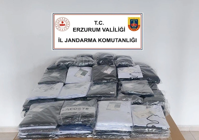 Erzurum’da kaçakçılara operasyon
