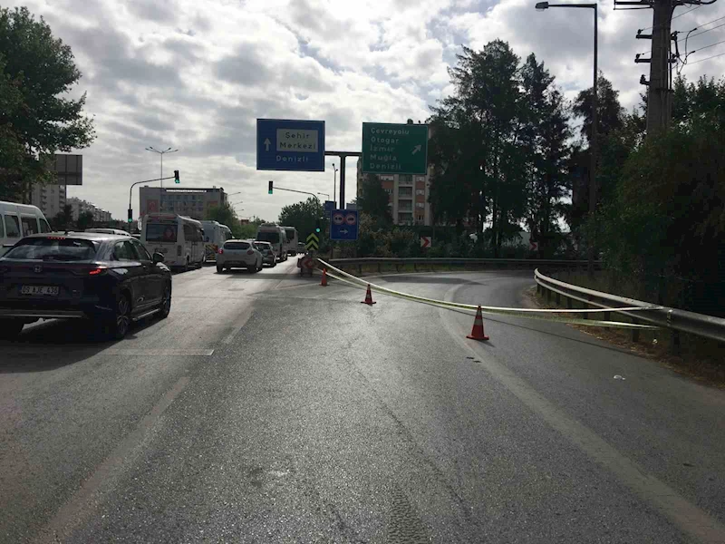 Aydın-İzmir Otoyolu trafiğe kapatıldı
