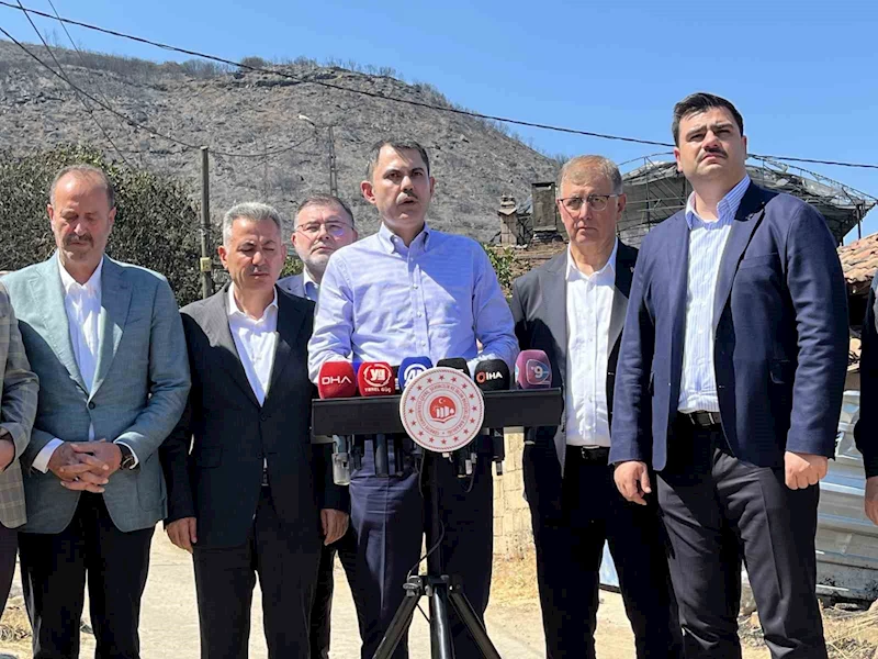 Bakan Kurum açıkladı, Aydın’daki hasar tespit çalışmaları tamamlandı
