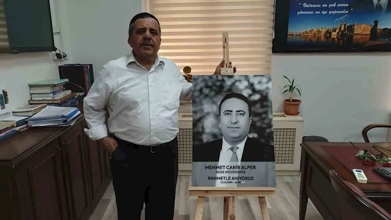 Kazada hayatını kaybeden müze müdürü Mehmet Cabir Alper’in adı Batman Müzesi’ne verildi
