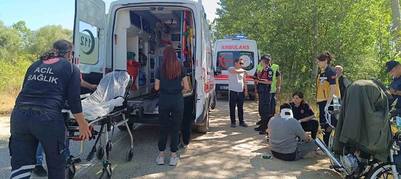 Pazaryeri’nde motosiklet kazası: 1 yaralı

