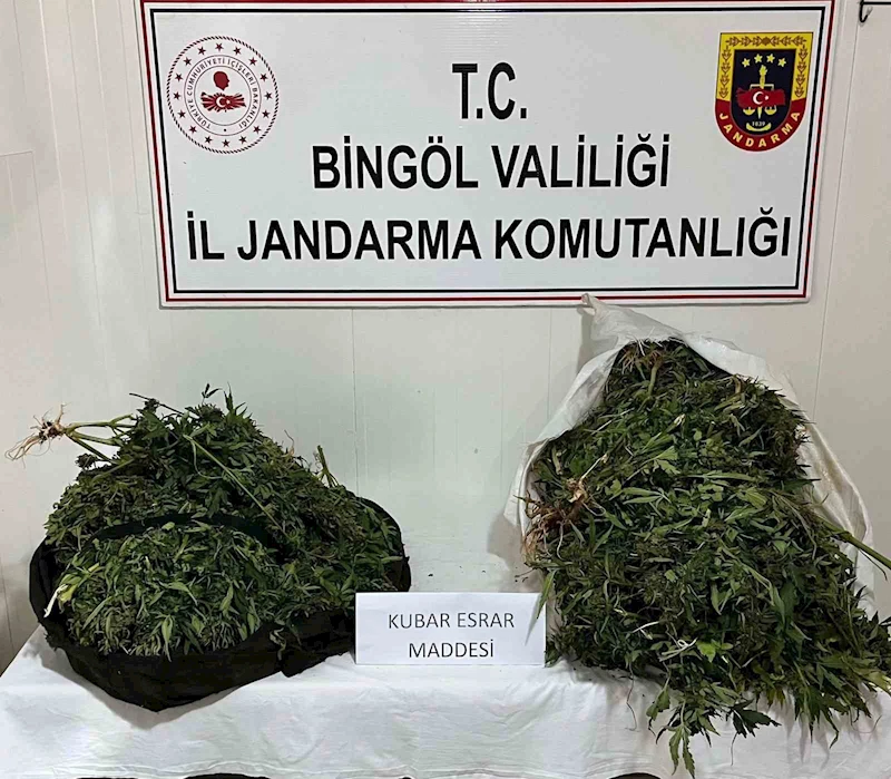 Bingöl’de bagajda ele geçirilen yaklaşık 18 kilogram uyuşturucuya 4 tutuklama
