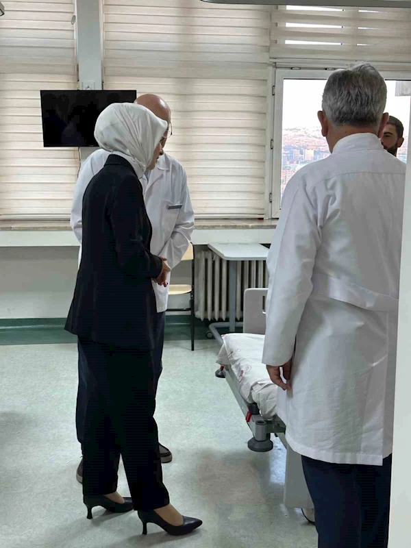Bakan Göktaş’tan metan gazından zehirlenen askerlere ziyaret
