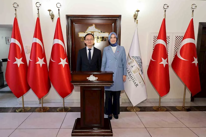 Afyonkarahisar ile Çin Halk Cumhuriyeti arasındaki ilişkiler değerlendirildi
