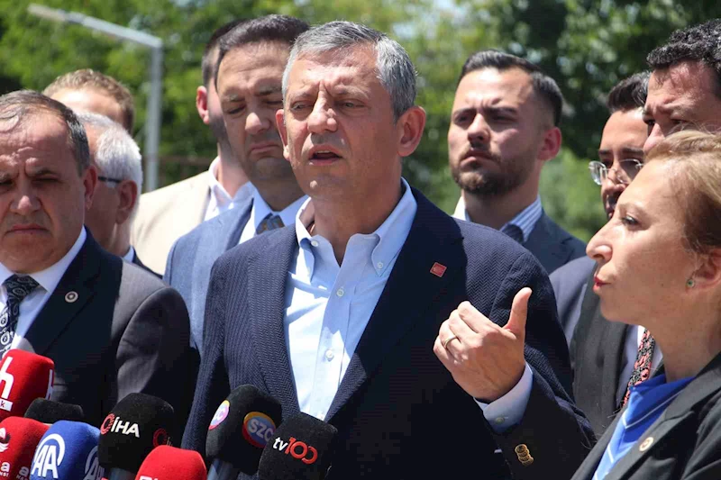 Özgür Özel’den hakkında soruşturma başlatılmasına ilişkin açıklama
