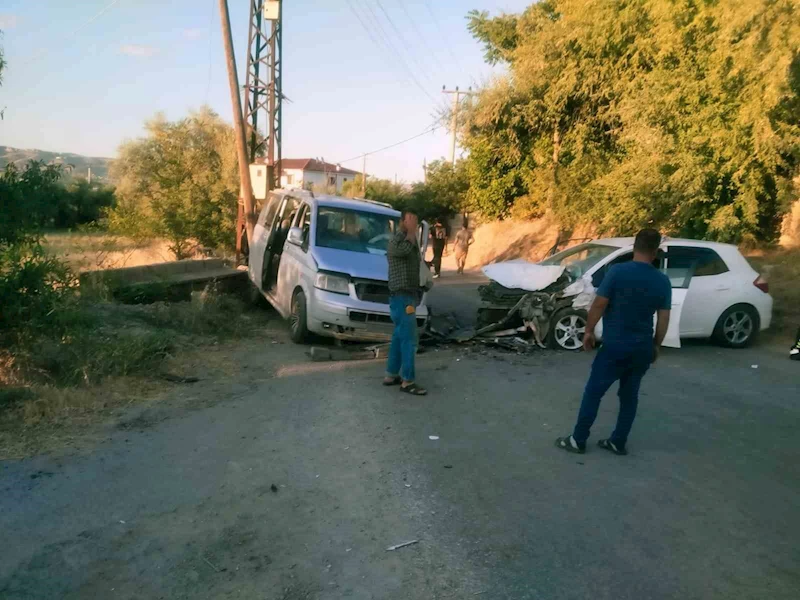 Elazığ’da trafik kazası:1 yaralı
