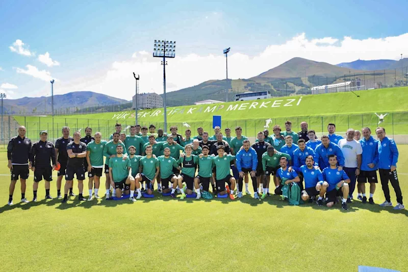Konyaspor, yeni sezon hazırlıklarına devam ediyor
