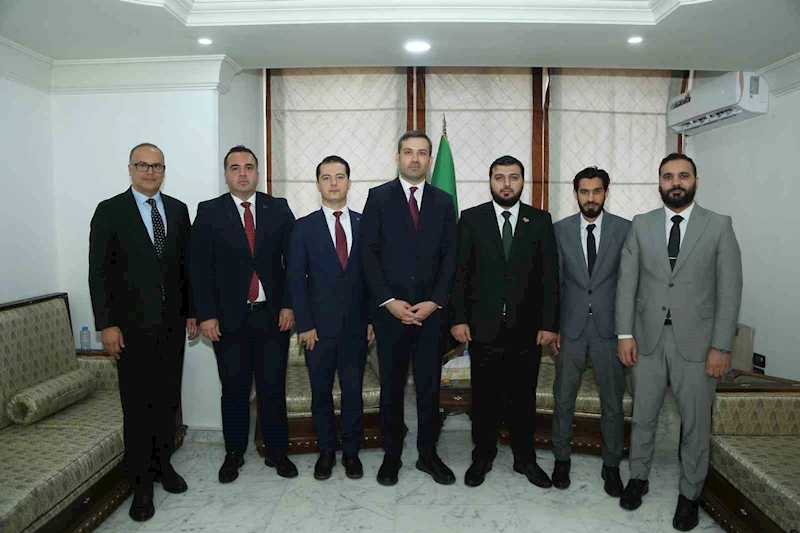 Cumhurbaşkanlığı İletişim Başkanlığı Heyeti, Suriye Enformasyon Bakanlığını ziyaret etti
