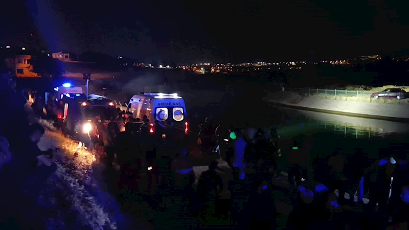 Otomobil sulama kanalına düştü: Baba ve oğlu hayatını kaybetti
