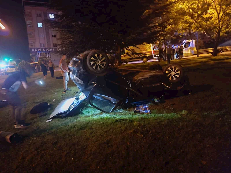 Emniyet kemeri hayat kurtardı
