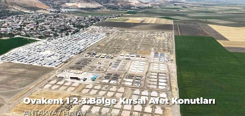 Ovakent’te 607 kırsal afet konutu yükseliyor
