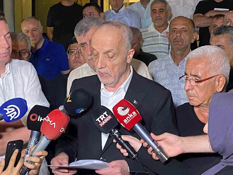 TÜRK-İŞ Genel Başkanı Atalay, kamu işçisi için verilen son zam teklifini açıkladı
