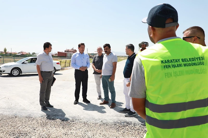 Karatay’da asfalt seferberliği
