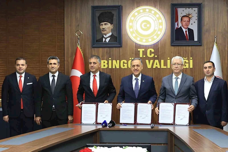 Bingöl’de okul yapım protokolü imzalandı
