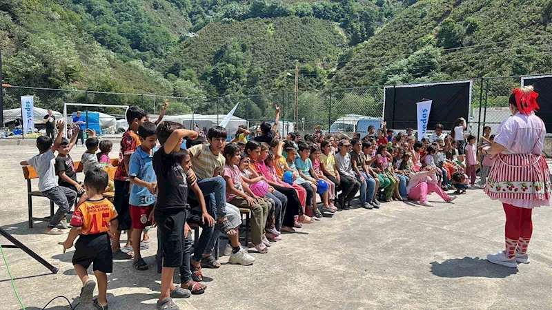 METİP alanındaki çocuklar için özel etkinlik
