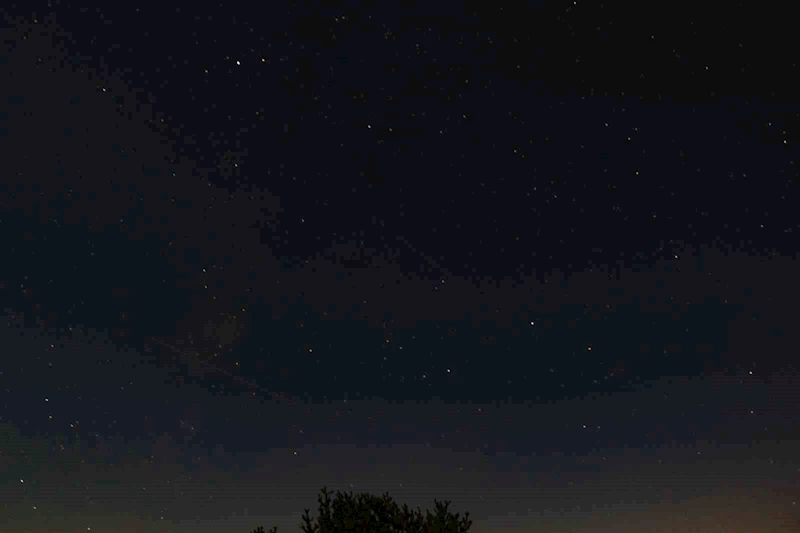 Bolu’nun yükseklerinde meteor yağmuru
