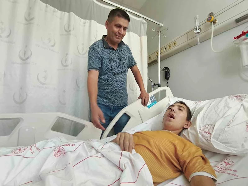 Otizmli çocuğun düştüğünü saklayıp 