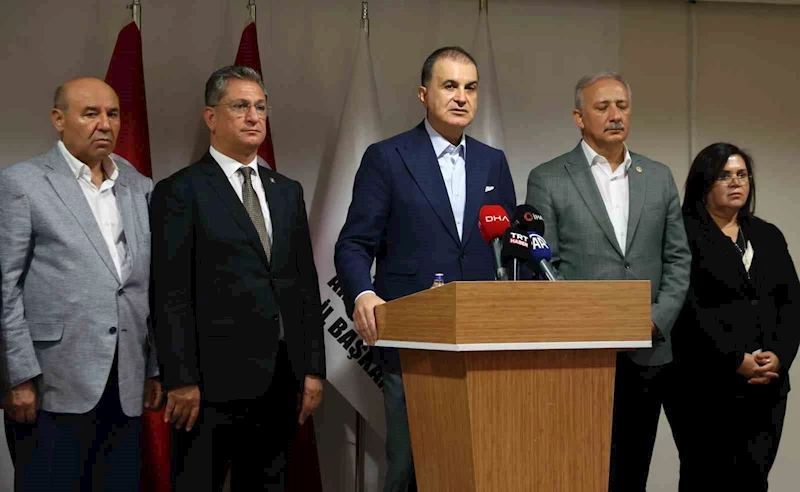 AK Parti Sözcüsü Çelik: 