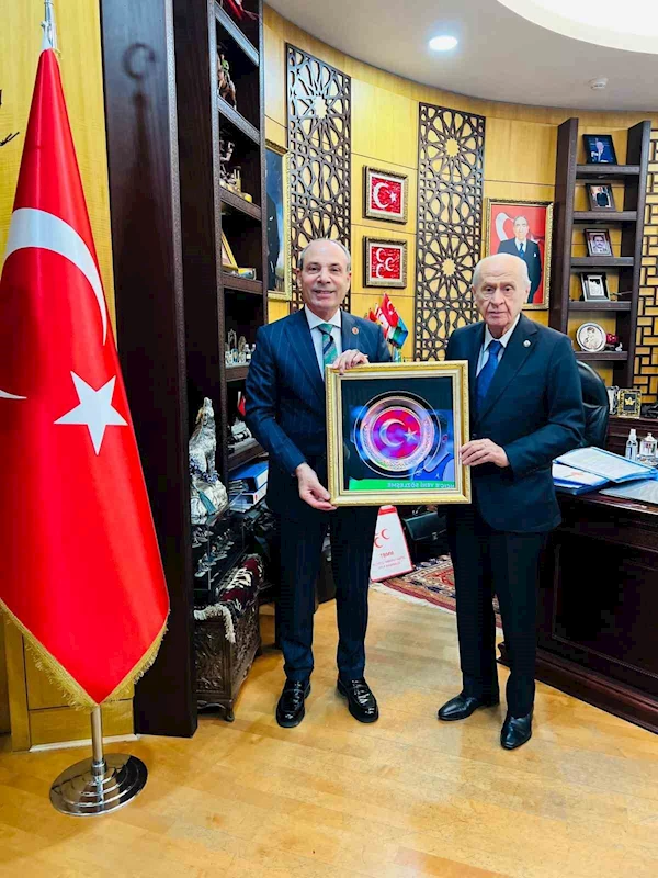 Şehit ve gazi yakınları Devlet Bahçeli ile görüştü
