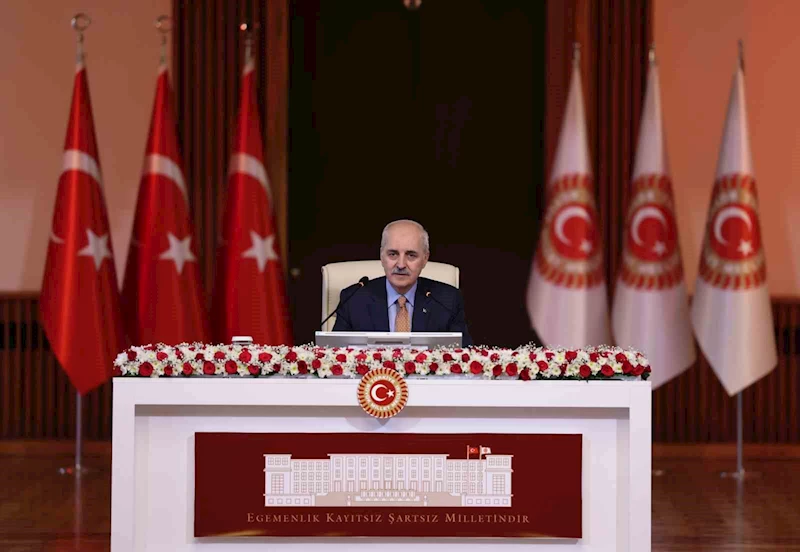 TBMM Başkanı Kurtulmuş: 