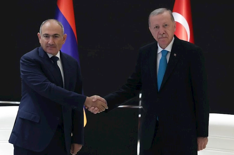 Cumhurbaşkanı Erdoğan, Ermenistan Başbakanı Paşinyan’ı kabul etti
