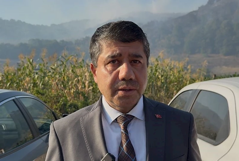 Düzce’deki orman yangını 6. saatinde: Havadan ve karadan müdahale sürüyor
