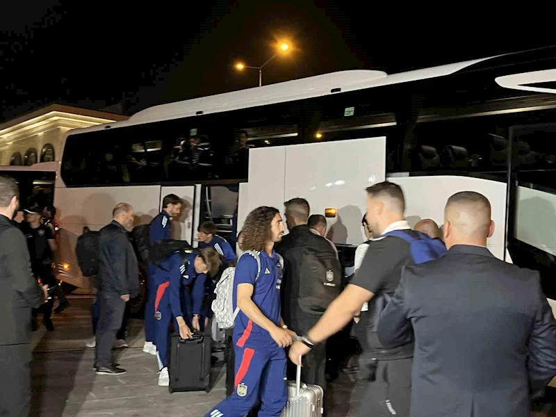İspanya Milli Takımı, Konya’ya geldi
