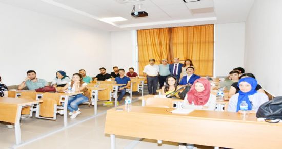 Rektörü Türk, Kadirli?de incelemelerde bulundu