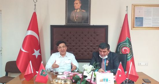 Genel sekreter Gürşan, kentte bir dizi ziyaretlerde bulundu