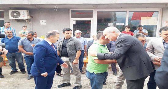 Bakan Numan Kurtulmuş?tan şehit ailesi ziyareti